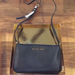 Michael Kors Black Saffiano Leather Purse